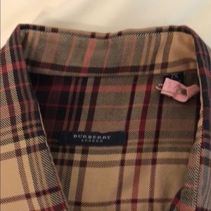 Burberry Men’s Plaid shirt
